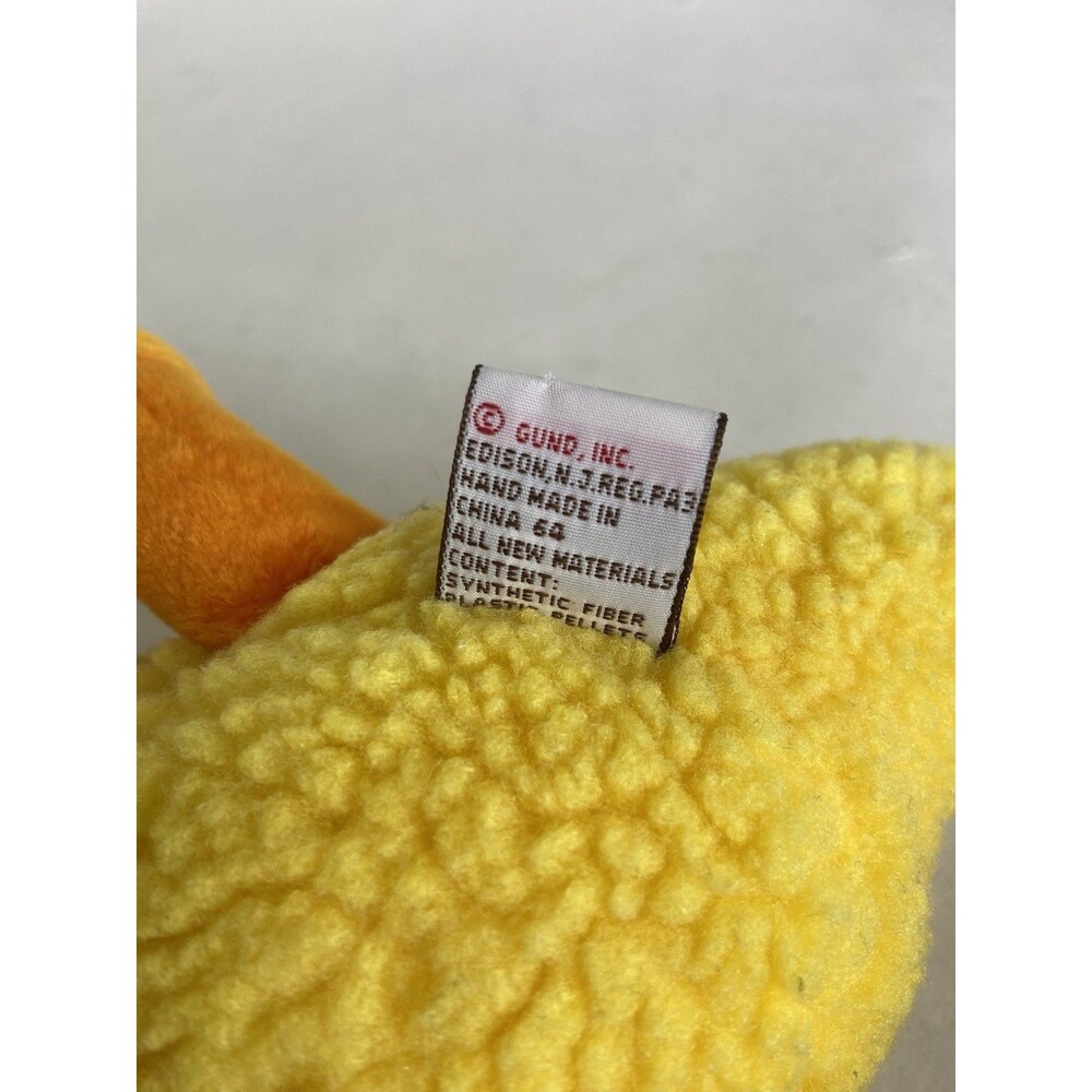 Gund Quackerjack Duck Yellow Laying Stuffed Animal Plush Toy 5262 - Picture 6 of 7